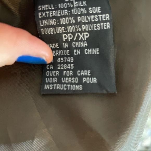 EVR vintage silk grannycore bomber jacket - Picture 7 of 9